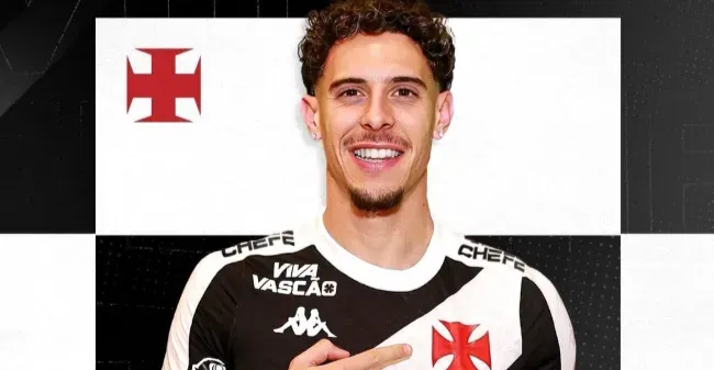 Nuno Moreira é oficializado pelo Vasco (Foto: Divulgação/ CRVG)