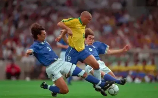 Foto de ambos astros del fútbol © Getty Images