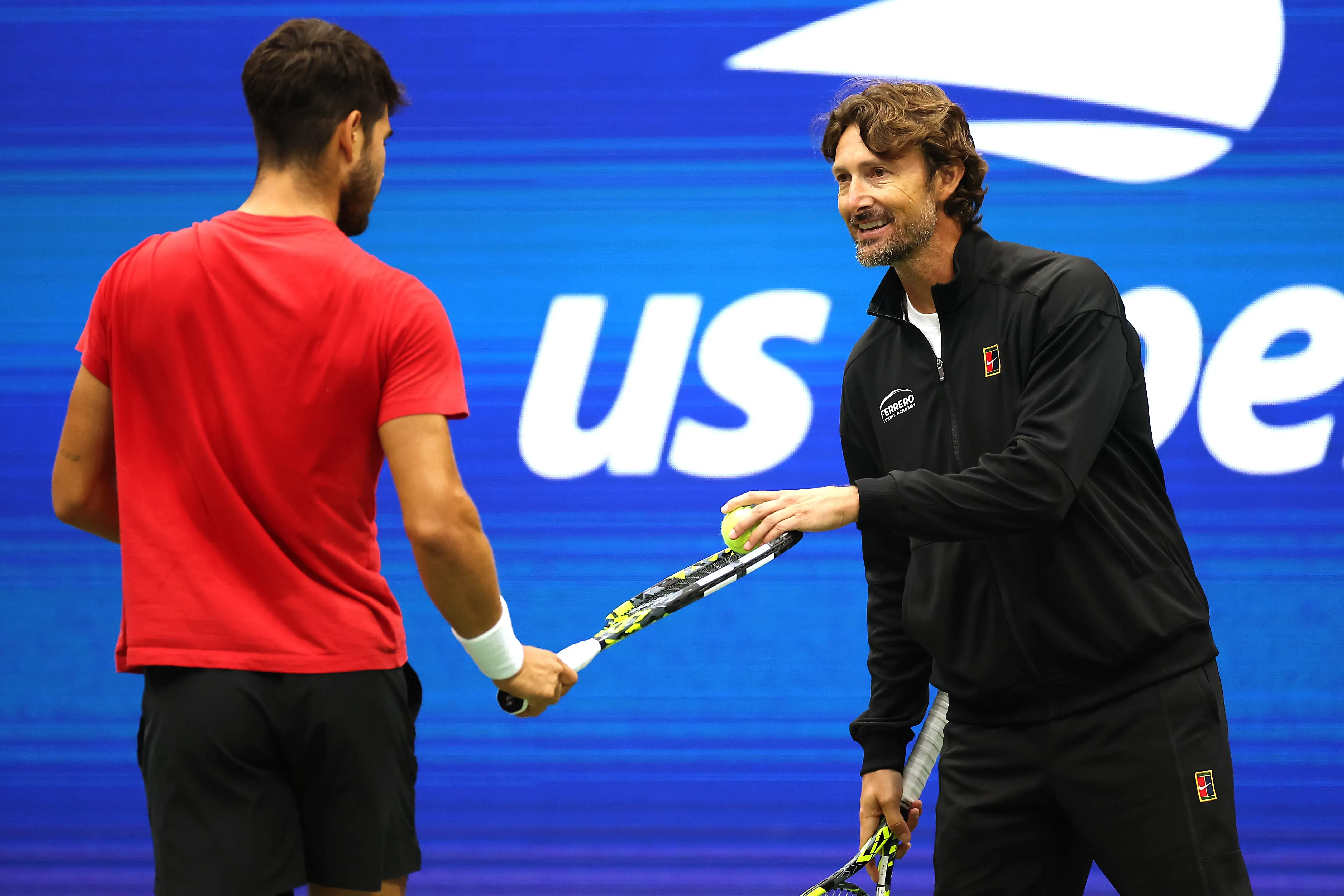Alcaraz reveló que seguirá trabajando junto a Ferrero. (Photo by Sarah Stier/Getty Images)
