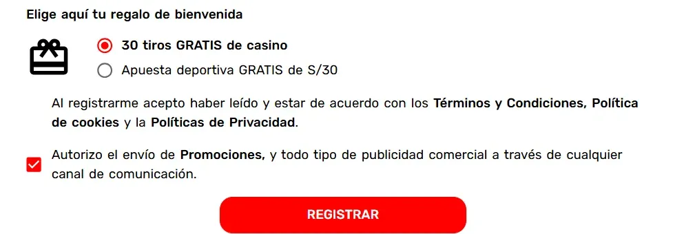 bono de bienvenida Apuesta Total