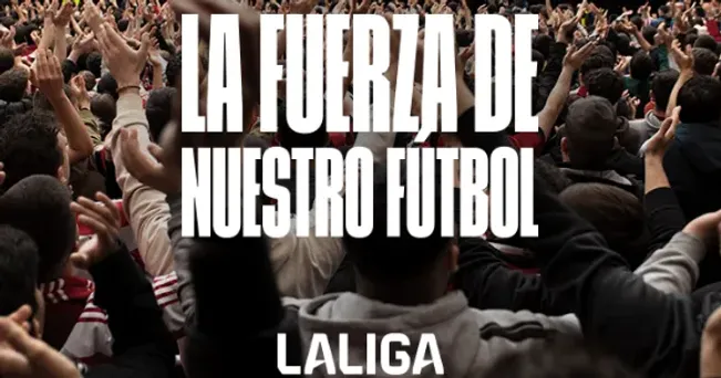 El nuevo lema de LaLiga.
