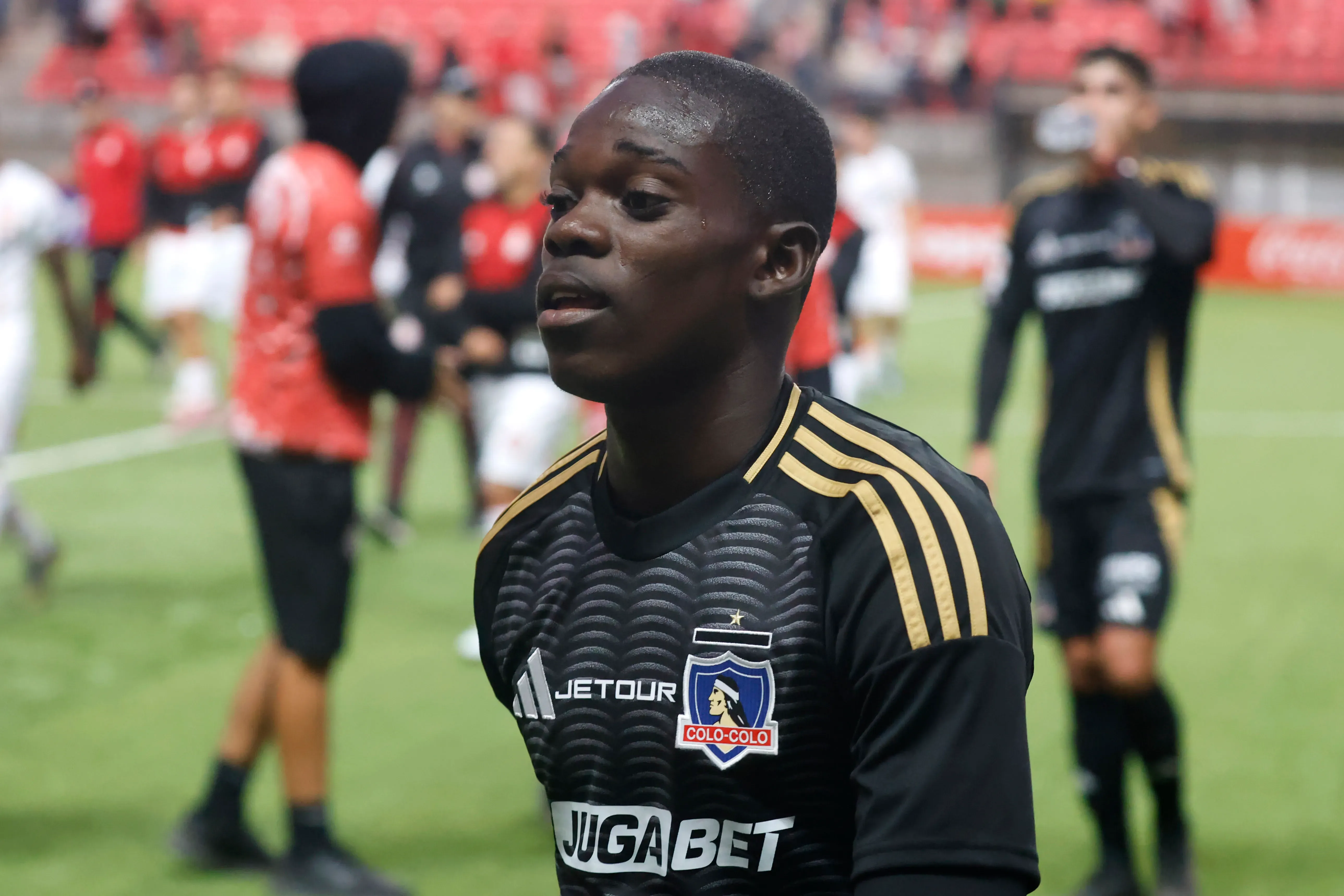 Manley Clerveaux pasó de ser opción a estar cortado en Colo Colo. Foto: Photosport.