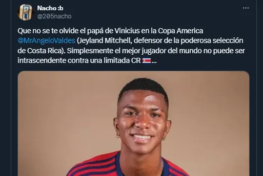 Seguidores sobre Jeyland Mitchell en redes sociales