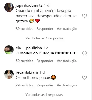 Internautas comentam atitude de Bia Miranda – Foto: Instagram
