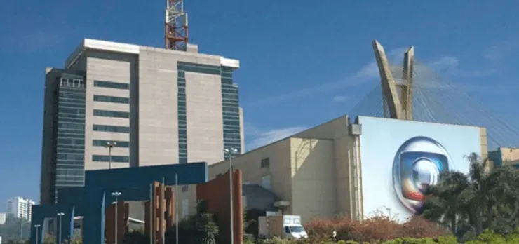 Globo em São Paulo, onde Faustão faz hoje seus programas. (Foto: Reprodução)