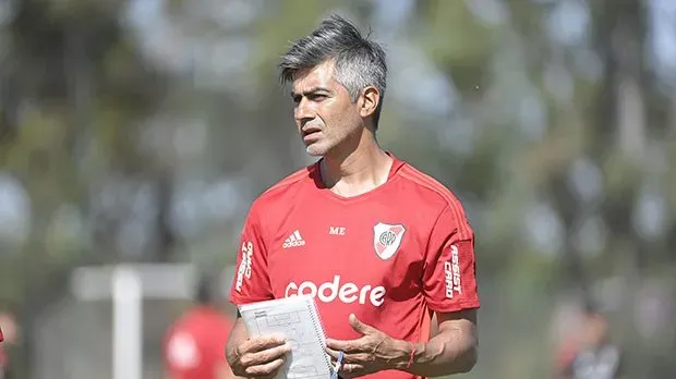 Pichi Escudero es el técnico de Reserva desde que asumió Demichelis, a fines de 2022.
