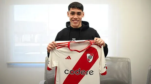 Santiago Lencina, de 18 año, ya tiene contrato profesional.