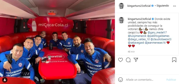 Arturo Vidal Selección Chilena