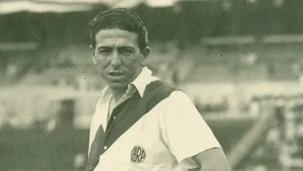 Labruna, ídolo máximo del club y el goleador de todos los tiempos.