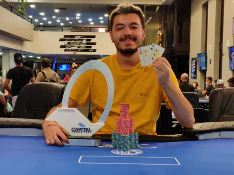 Caio Carames leva o título do Capital Poker Fest do H2 Club São Paulo