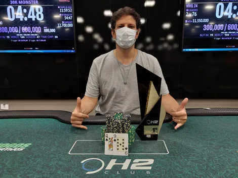 Caio Mansur leva a melhor no 30K Monster do H2 Club São Paulo