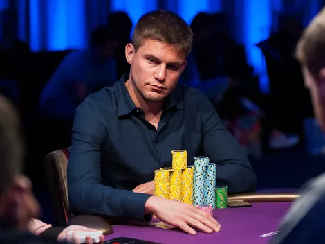 Dia 1 do Super High Roller Bowl: Byron Kaverman lidera, Holz passa gigante e Hellmuth cai