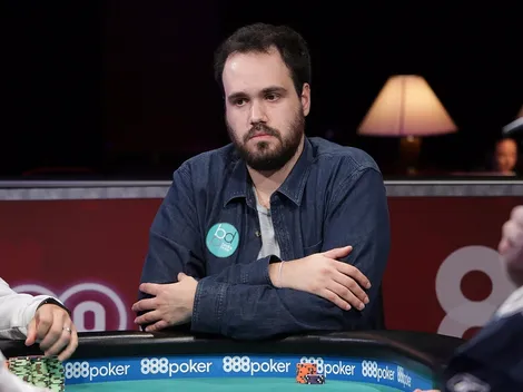 Bernardo Dias fica na terceira colocação após jogada sem escape no Evento #45 da WSOP Online