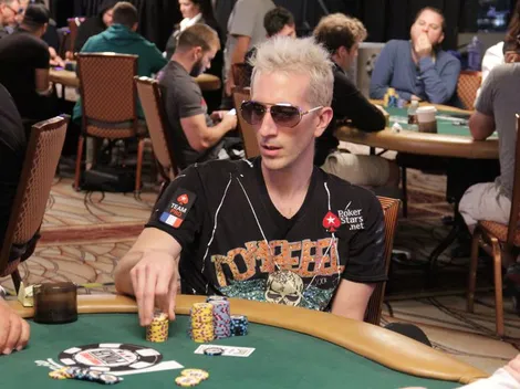 WSOP: Elky Grospellier está disparado na liderança da mesa final do High Roller for One Drop