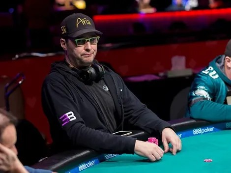 Phil Hellmuth leva instacall em blefe e explode no Main Event da WSOP