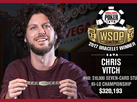 Chris Vitch conquista seu segundo bracelete no Evento #48 da WSOP