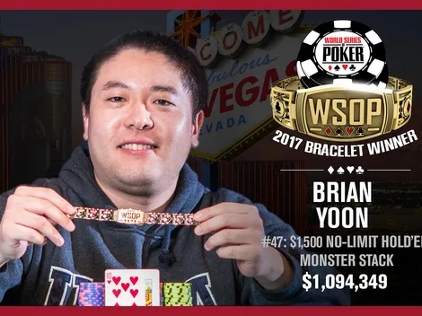 Tricampeão: Brian Yoon ganha a edição 2017 do Monster Stack da WSOP