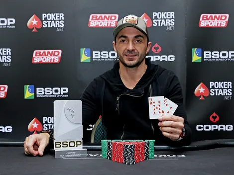 Argentino Nicolas Hidalgo repete título de Punta del Este e vence Turbo Knockout do BSOP SP