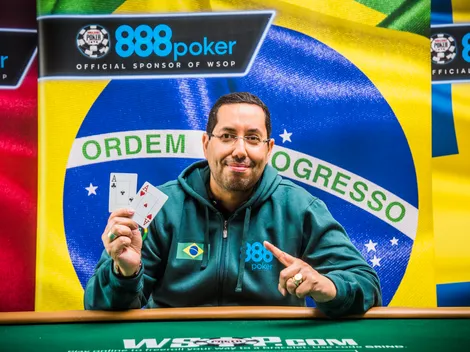 WSOP: João Monteiro é eliminado do Main Event, mas vence competição do 8-Team