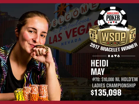 WSOP: australiana Heidi May vence o Ladies Championship