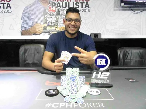 Após acordo no heads up, Leandro Bonfim fica com o título do H2 15K Garantidos