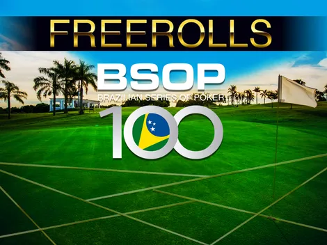 BSOP100 Foz do Iguaçu tem freerolls com disputa de dois pacotes completos para o evento