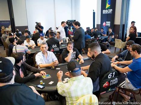 Reveja as emoções do Torneio dos Campeões nas entradas ao vivo do SuperPoker no BSOP100