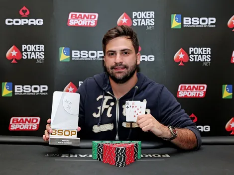 Laucídio Coelho é campeão do 6-Max do BSOP100 após irmão Aloísio vencer Turbo Knockout