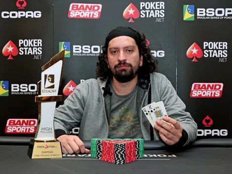 Argentino Nicolas Velarde vence High Roller do BSOP100 em sua primeira participação na série