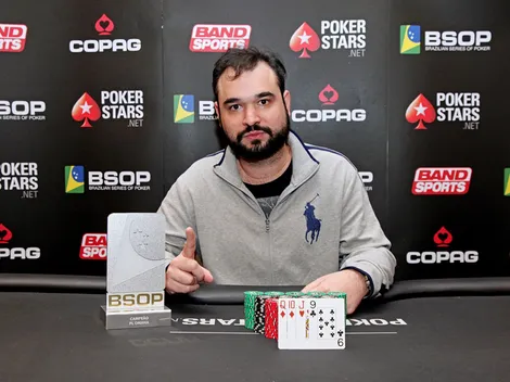 Jogando evento do WCOOP, Ariel Bahia vence Pot Limit Omaha do BSOP100: "runnei bem"