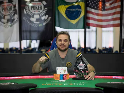 Em busca do segundo anel, Rodrigo Garrido garante vaga no satélite fase final do partypoker para a WSOP Uruguai