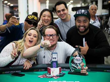 Felipe "Katu" entra na FT short stack, recebe river milagroso e vence Brazilian Storm da WSOP Brazil