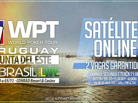 Brasil Poker Live oferece satélites para o WPT Uruguai