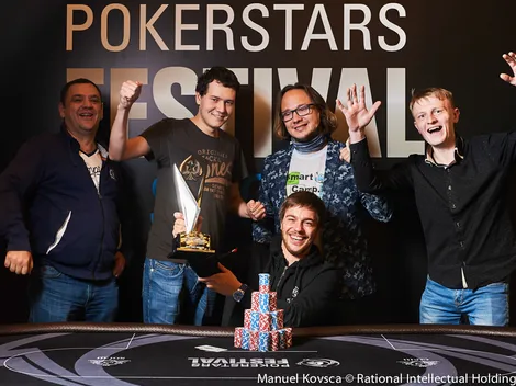 Aleksandr Merzhvinskiy é o grande campeão do Main Event PokerStars Festival Sochi; confira