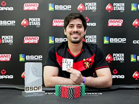 Após três traves no Main Event, Douglas Lopes vence Hyper-Turbo Knockout do BSOP Curitiba