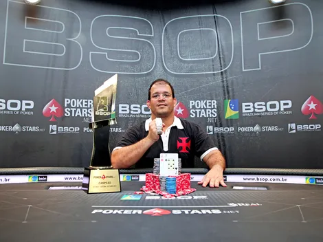 Gustavo Vascão bate Éder Ferronato no heads-up e vence Main Event do BSOP Curitiba: "muito focado"