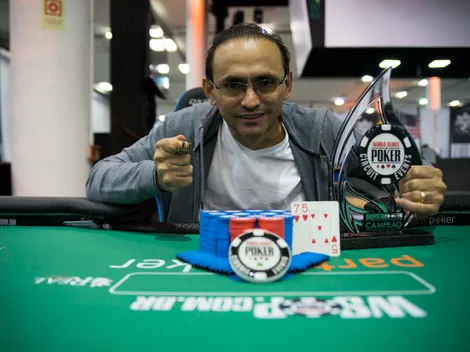 WSOP Brazil: Oderlândio Moura vence irmão, Odemílson, no HU do Deepstack Hero e leva segundo anel