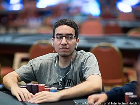 Hugo Marcelo conta como se adaptou do online para seguir boa fase live no BSOP Curitiba: "calejado"