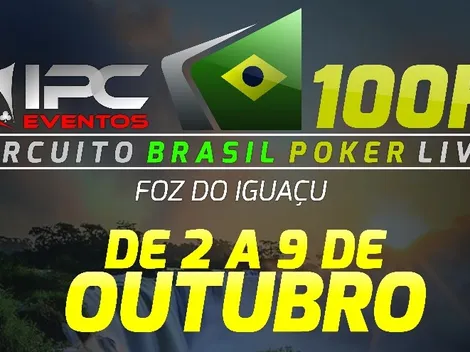 Circuito Brasil Poker Live tem R$ 100 mil garantidos, satélites grátis e dias iniciais até sábado; confira