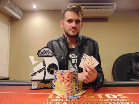 Destruidor na mesa final, Matheus Schell crava o High Roller 100K Garantidos do Stars Club