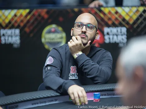 Diego Bittar faz mesa final no Evento #26-Medium da Stadium Series do PokerStars