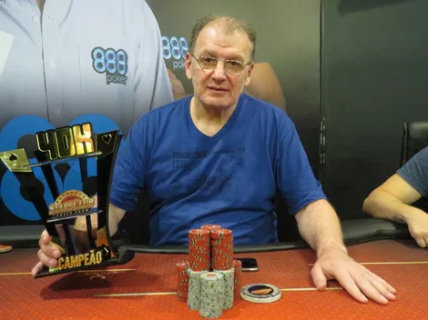 Após acordo no heads up com Ademir Jr., Edmond Filho fica com o título do Stars Super Stack 40K GTD