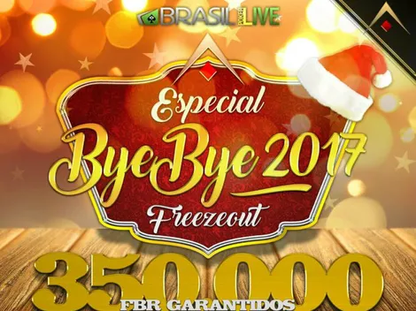 ByeBye 2017 do Brasil Poker Live pagará mais de R$ 100 mil para o campeão; High Roller acontece hoje