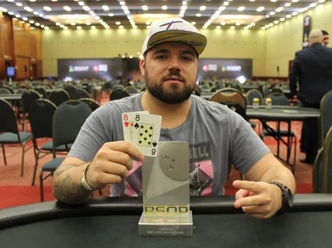 Pedro Padilha supera Stetson Fraiha no HU, vence 1-Day High Roller e leva primeiro título do BSOP SP