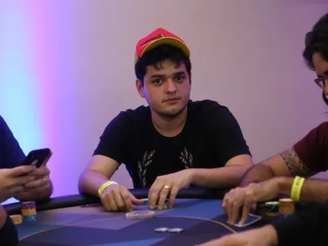 Lucas Baruc fala sobre experiência de dividir mesa final do High Roller do NPS Natal com irmão e revela: “joga melhor que eu”