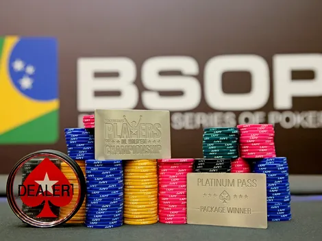 Satelitados online terão chance de conquistar um Platinum Pass no BSOP Iguazu