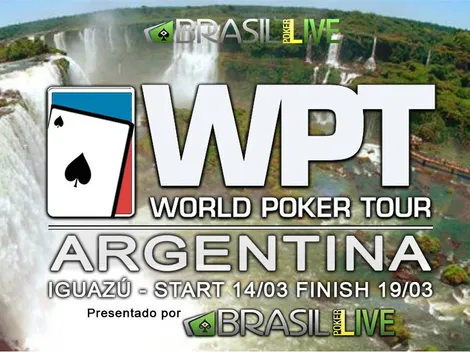 Brasil Poker Live disponibiliza novos pacotes para o WPT Argentina no Casino Iguazú