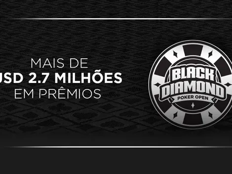 Que tal disputar US$ 250 mil no fim de semana? Confira a programação da Black Diamond Poker Open do Bodog