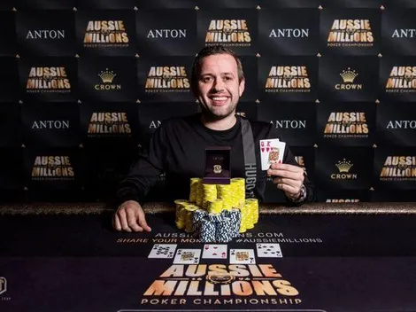 Kenny Hallaert conquista seu primeiro título de Aussie Millions e coroa série brilhante