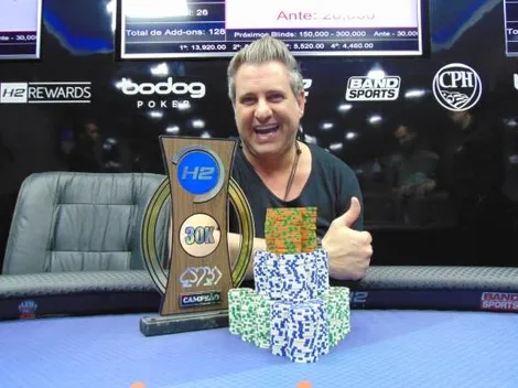 Após acordo no heads up, Ricardo Haddad fatura o título do H2 30K Garantidos